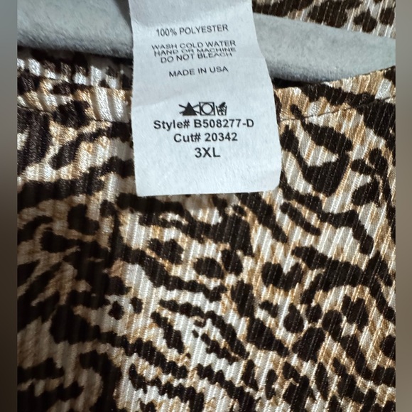 High low leopard tunic - Picture 3 of 3